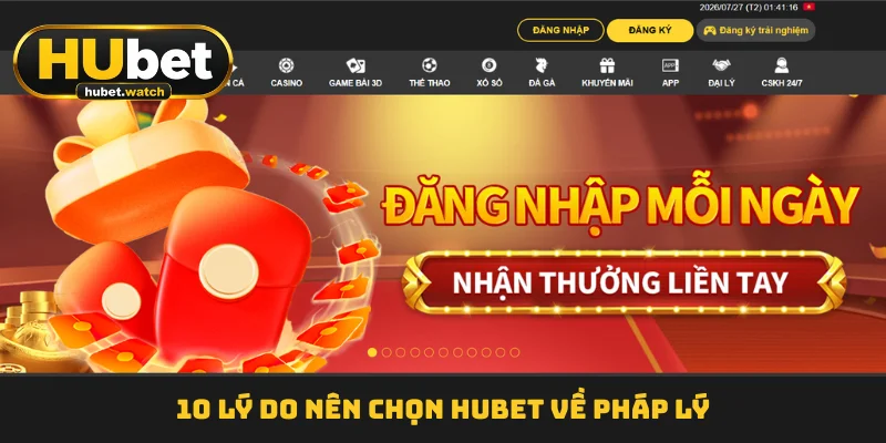10 lý do nên chọn HUBET  về pháp lý